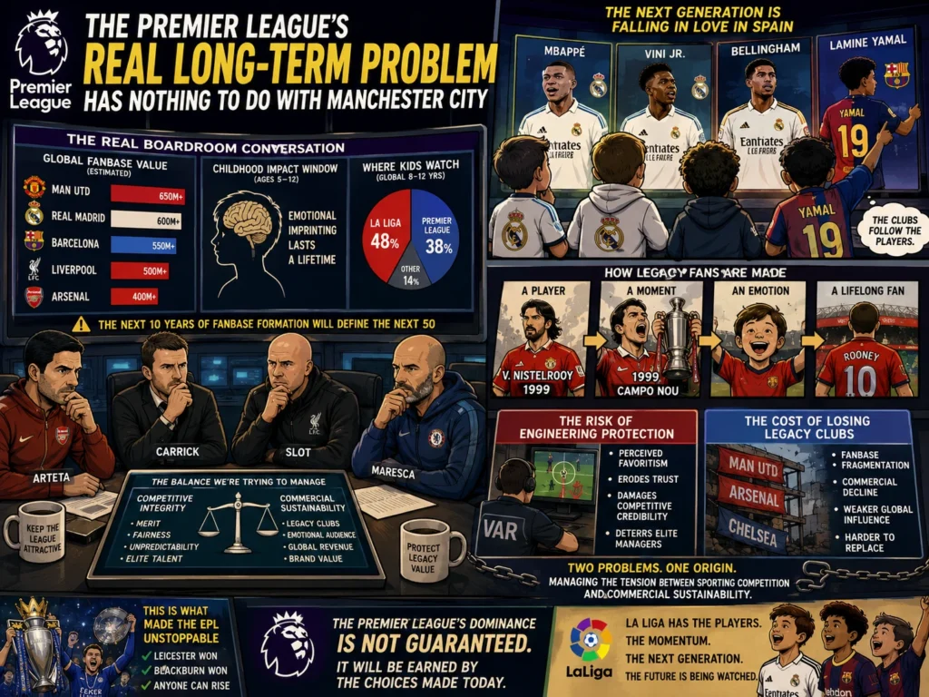 the premier league's real long term problem has nothing to do with manchester city