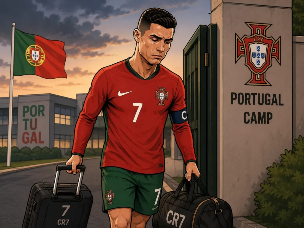 if ronaldo loves portugal, he should retire before they face uzbekistan
